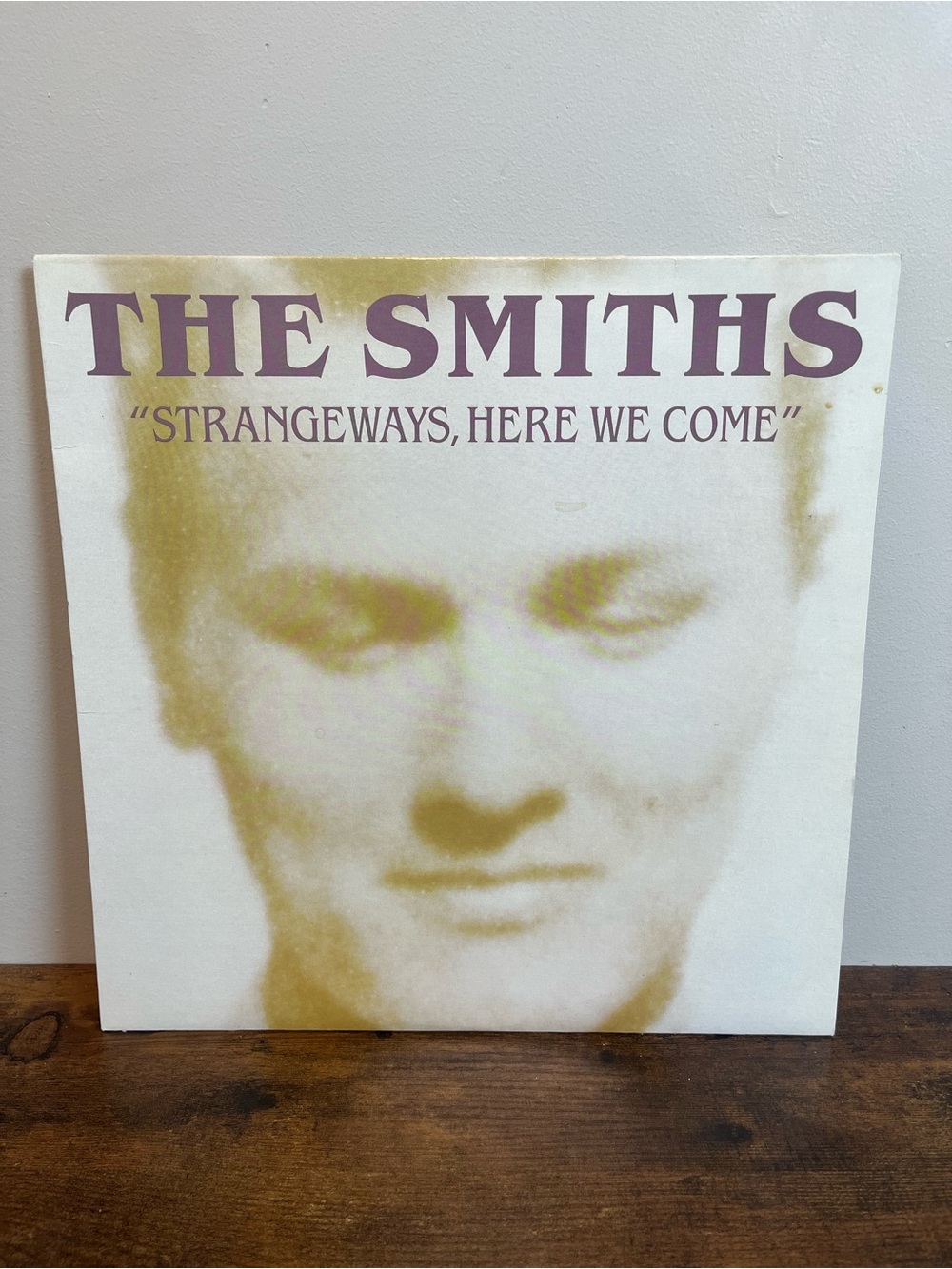 Vintage The Smiths "Strangeways, Here We Come" Vinyl Record